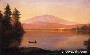 Mount Katahdin from Millinocket Camp