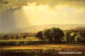 Harvest Scene in the Delaware Valley