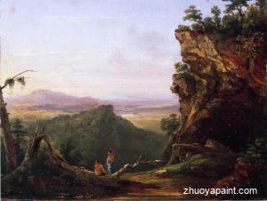 Indians Viewing Landscape