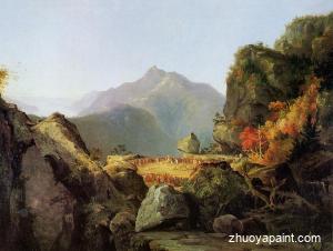  Landscape Scene from ´The Last of the Mohicans´