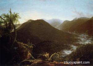 Sunrise in the Catskill Mountains