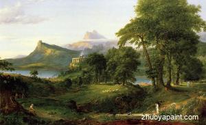 The Course of Empire-The Arcadian or Pastoral State