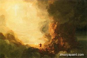 The Cross and the World-Study for ´The Pilgrim of the Cross 