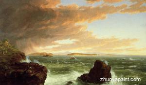 View Across Frenchman´s Bay from Mount Desert Island