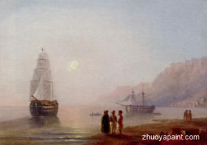 A Conversation On The Shore, Dusk