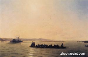 Alexander II Crossing the Danube