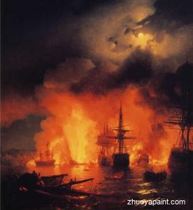 Battle of esme at Night