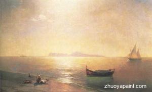 Calm on the Mediterranean Sea