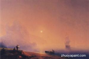 Crimean Tartars on the Sea Shore