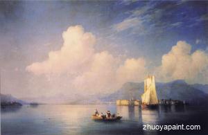 Lake Maggiore in the Evening