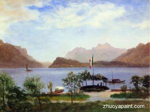 Italian Lake Scene