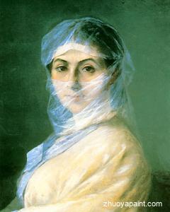 Portrait of the Artist´s wife