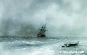 Rough sea
