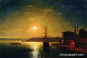 The Bay Golden Horn, Turkey