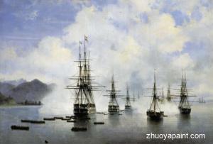 The beach-master of N.N.Raevsky in Subashi