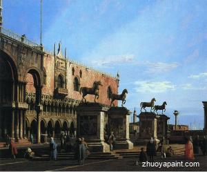 Capriccio With the Four Horses From the Cathedral of San Mar