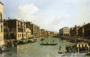 Grand Canal From the Campo Santa Sofia Towards the Rialto 