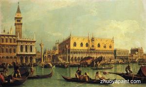 Piazzetta and the Doge´s Palace from the Bacino di San Marco