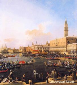 Venice, Bacino di San Marco on Ascension Day