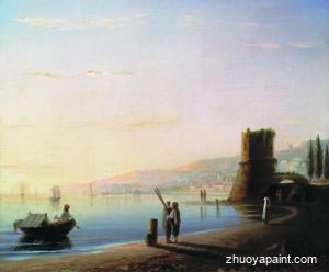 The pier in Feodosia