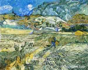 Enclosed Field with Peasant