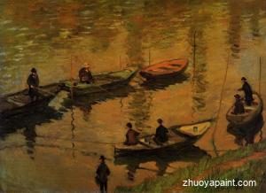 Anglers on the Seine at Poissy