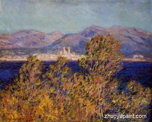 Antibes Seen from the Cape, Mistral Wind