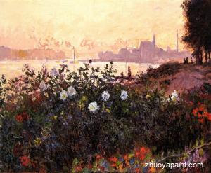 Argenteuil, Flowers by the Riverbank