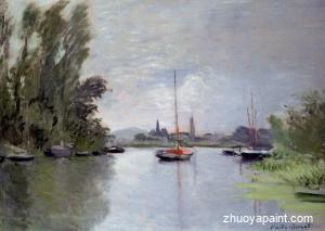 Argenteuil Seen from the Small Arm of the Seine