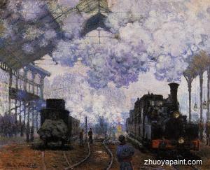 Arrival at Saint-Lazare Station