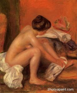 Bather Drying Her Feet