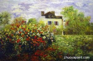 Monet&acute;s Garden At Argenteuil