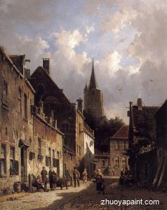 A Dutch Street Scene