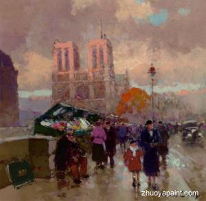 Effet de soleil sur Notre Dame