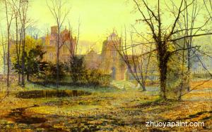 Evening, Knostrop Old Hall