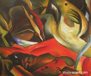 Abstract Oil Painting