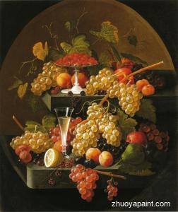 Fruit and Wine Glass