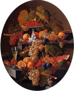 Still Life with Fruit on a Ledge