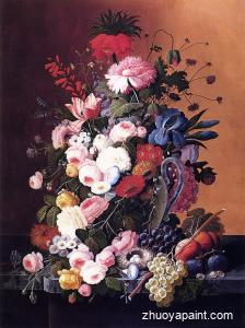 Still Life with Fruits and Flowers