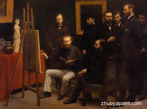 A Studio on the Batignolles