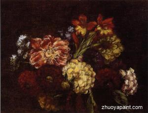 Flowers-Dahlias and Gladiolas