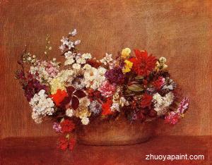 Flowers in a Bowl