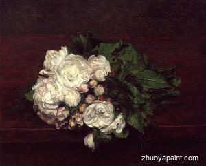 Flowers, White Roses