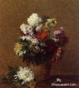 Large Bouquet of Chrysanthemums