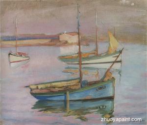 Boats at the Port Ile de Yeu