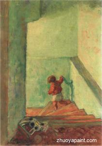 Child on the Stairs