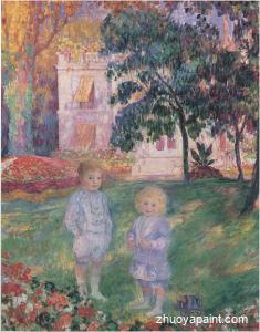 Children in the garden