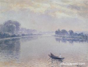 In the boat at St Pierre