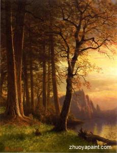 Sunset in California - Yosemite