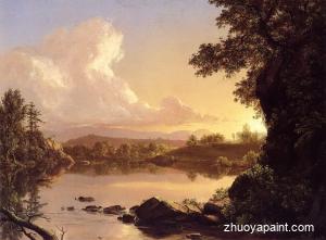 Scene on the Catskill Creek, New York